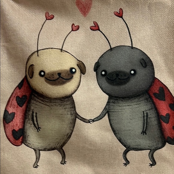 Jacket Pugtato and Love Pugs Pet Cushion Covers - Picture 2 of 9